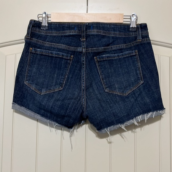 Studio Blue Distressed Denim Shorts - Picture 3 of 4